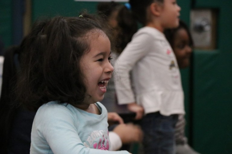 Macaroni the Clown Visits New Windsor School