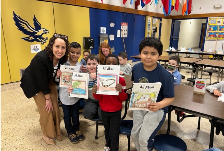Meadow Hill First Graders Publish Books About Animals