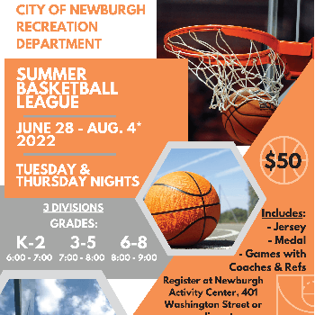 City of Newburgh Summer Youth Basketball League Registrations Begin