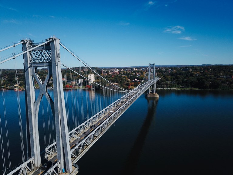 Drugged Man Crashes During Wild Police Chase Over Mid-Hudson Bridge