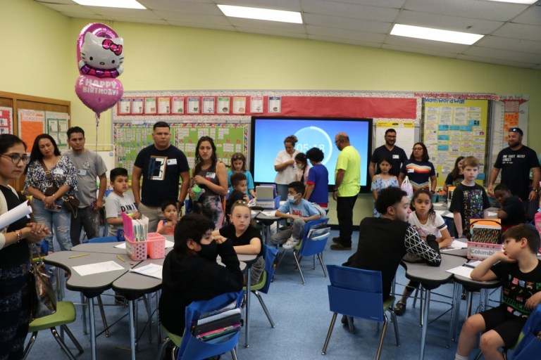 Vails Gate School Class Holds Publishing Party