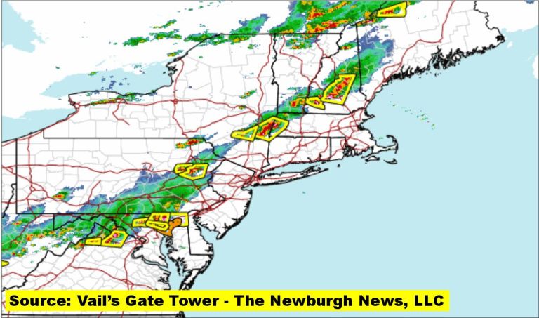 Severe Thunderstorm Watch Issued for Orange County