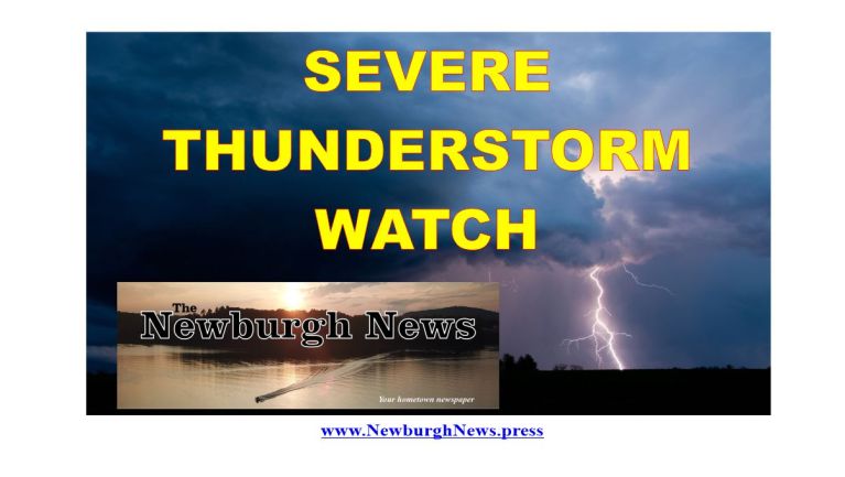 Severe Thunderstorm Watch Issued, 65 MPH Winds Possible