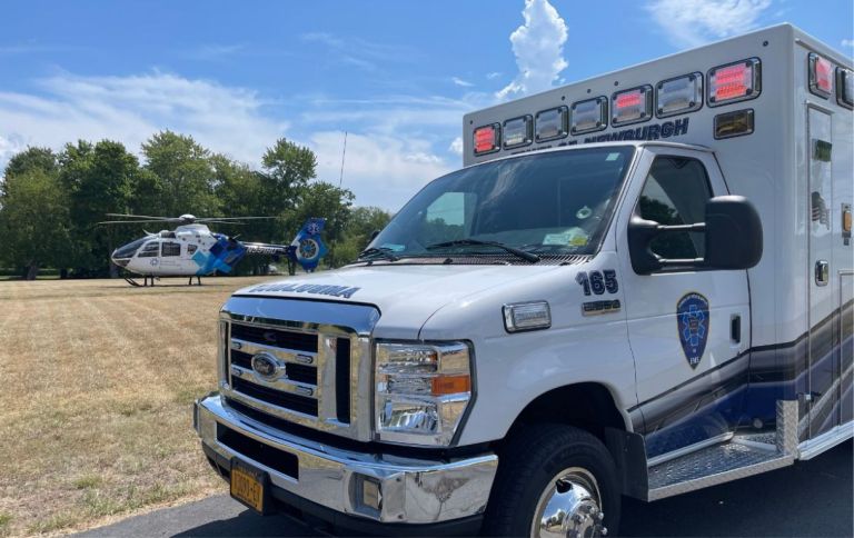 One Airlifted in Town of Newburgh Accident with Multiple Patients