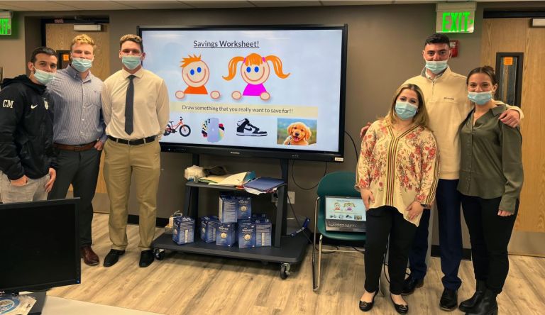 Mount Students Teach Finance at Newburgh Armory