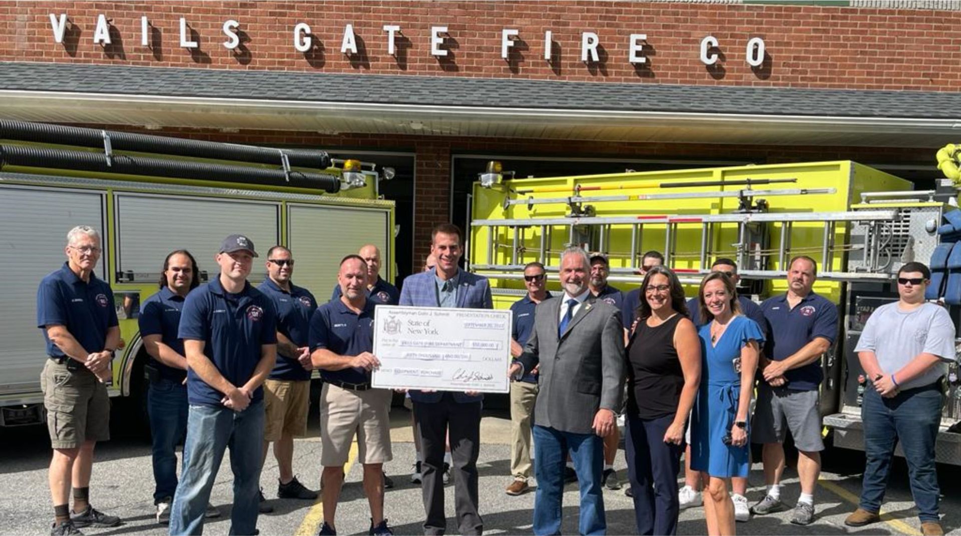 Vail’s Gate Fire Department Awarded Grant for Heavy Rescue The Newburgh News, LLC