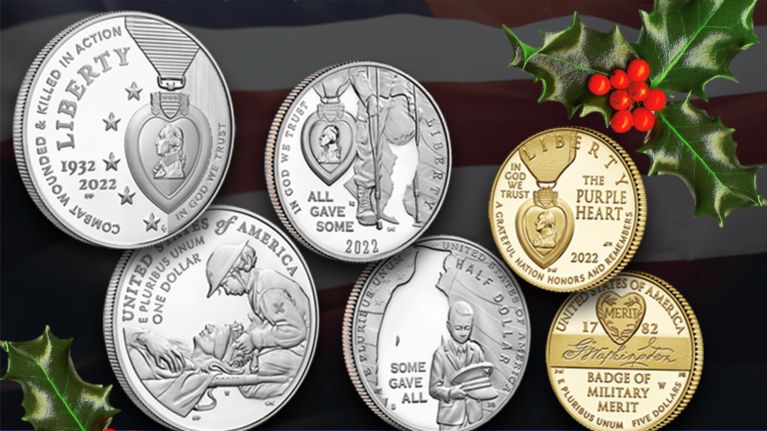 Final Days to Order Purple Heart Commemorative Coins for Christmas
