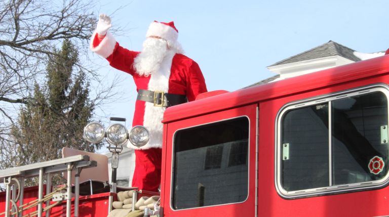 Local Fire Departments Announce Dates of Santa Escorts Around Town