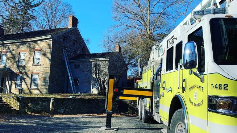 Salisbury Mills, Vail’s Gate Firefighters Save 190 Year-Old House
