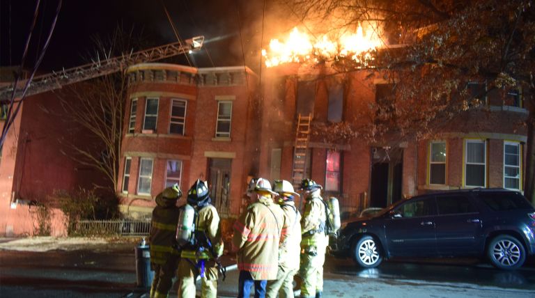 Building Fire in City of Newburgh Prompts Response from Two Counties