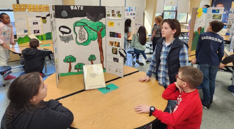 Balmville 4th Graders Present Science Concepts