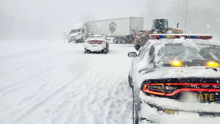 Local Troopers to Monitor Major Roads During Impending Snow Storm