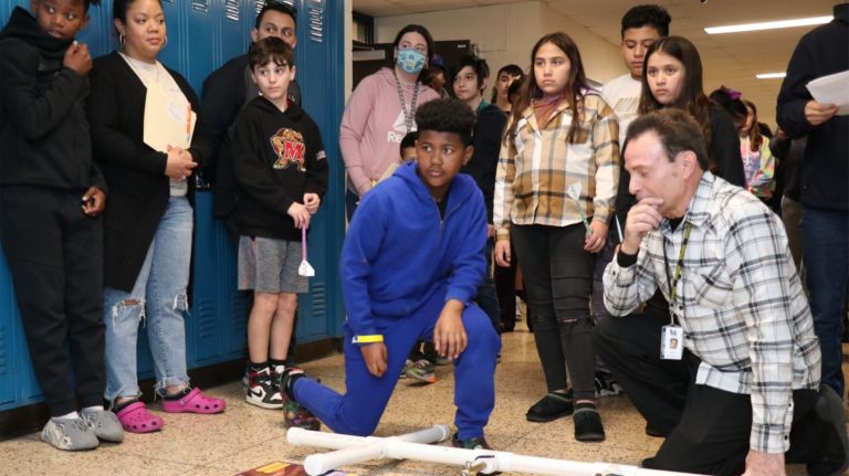 Heritage Middle School Hosts NASA Night