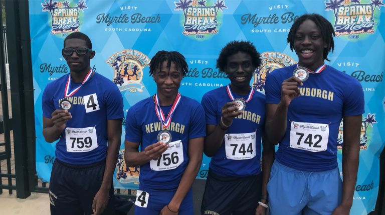NFA Boys Track Team Clinches Fourth Place in Multi-State Competition in SC