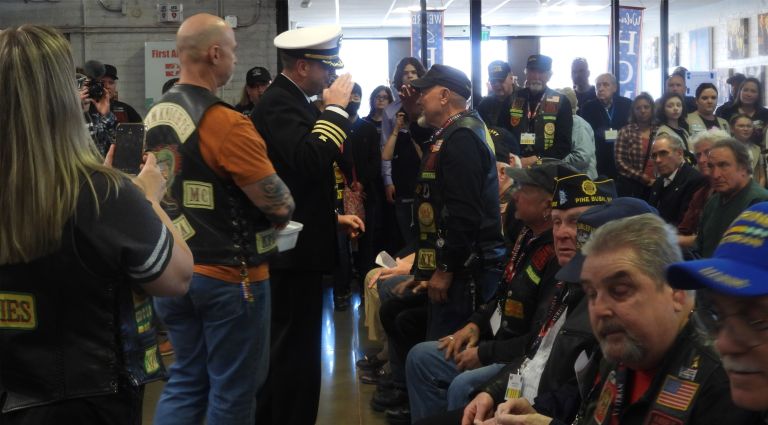 Vietnam Vets Pack Newburgh Armory for Annual Pinning Ceremony